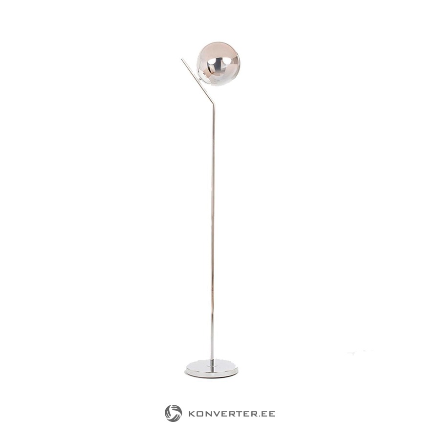 silver floor lamp stand