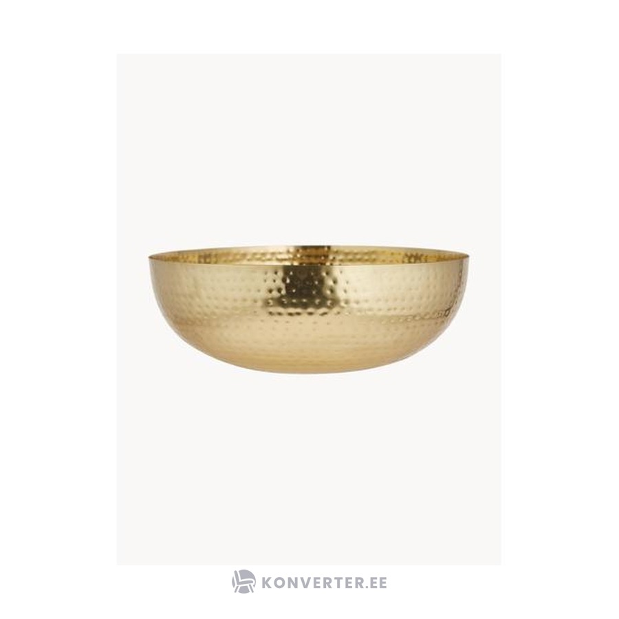 Gold decorative bowl zana (bloomingville) intact - Konverter