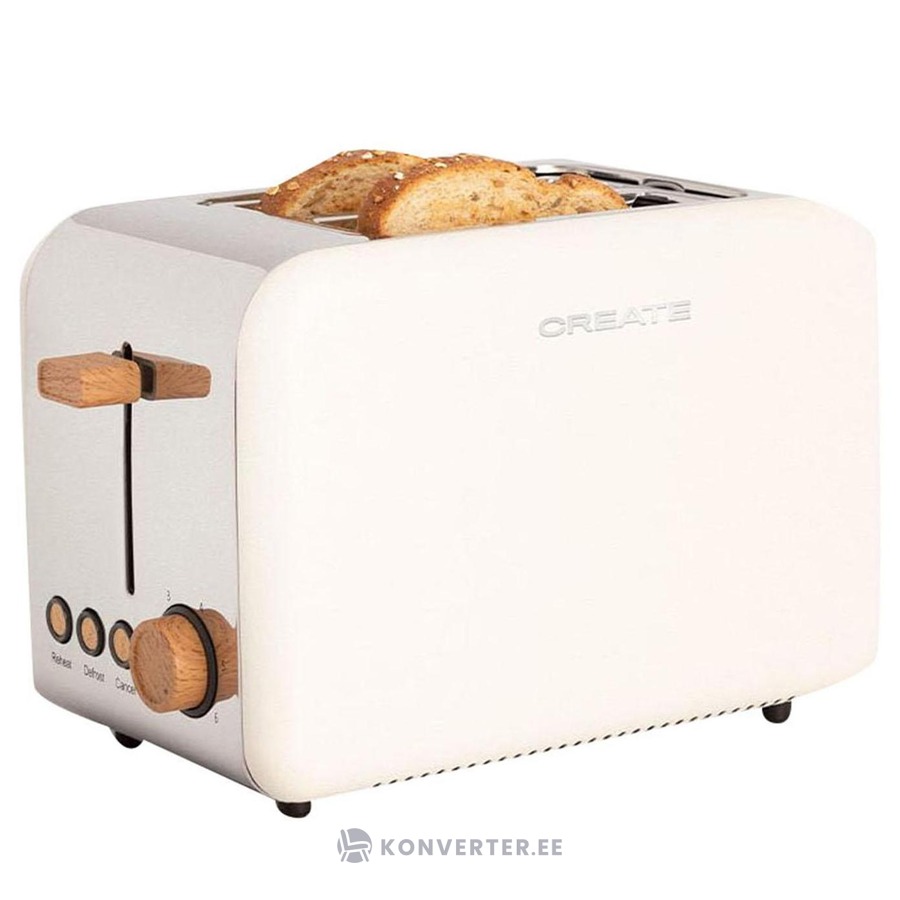 Toaster with retro design (create) - Konverter Sisustuskeskus