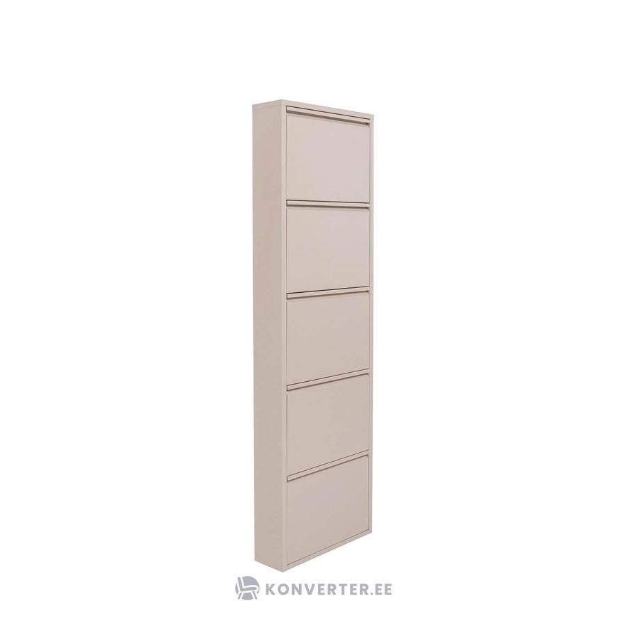 Schoenenkast Caruso bronze 5 laden Design